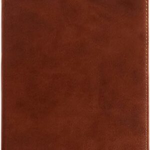 Bíblia Sagrada Slim NVI, Luxo, Capa Marrom, Couro-soft