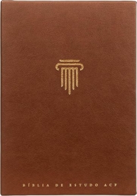 Bíblia de Estudo ACF, Capa marrom