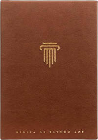 Bíblia de Estudo ACF, Capa marrom