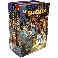 Bíblia Kingstone – 3 Volumes em Quadrinhos