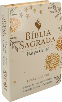 Bíblia Sagrada ARC Letra Gigante com Harpa Cristã