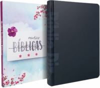 Kit Bíblia de Estudo Diz NAA Sticker + Caderno Anotações Bíblicas